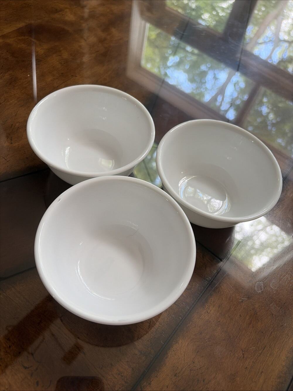 Corelle Cereal Winter Frost White Dessert Bowl replacement 4 5/8" x 2 1/4" LOT